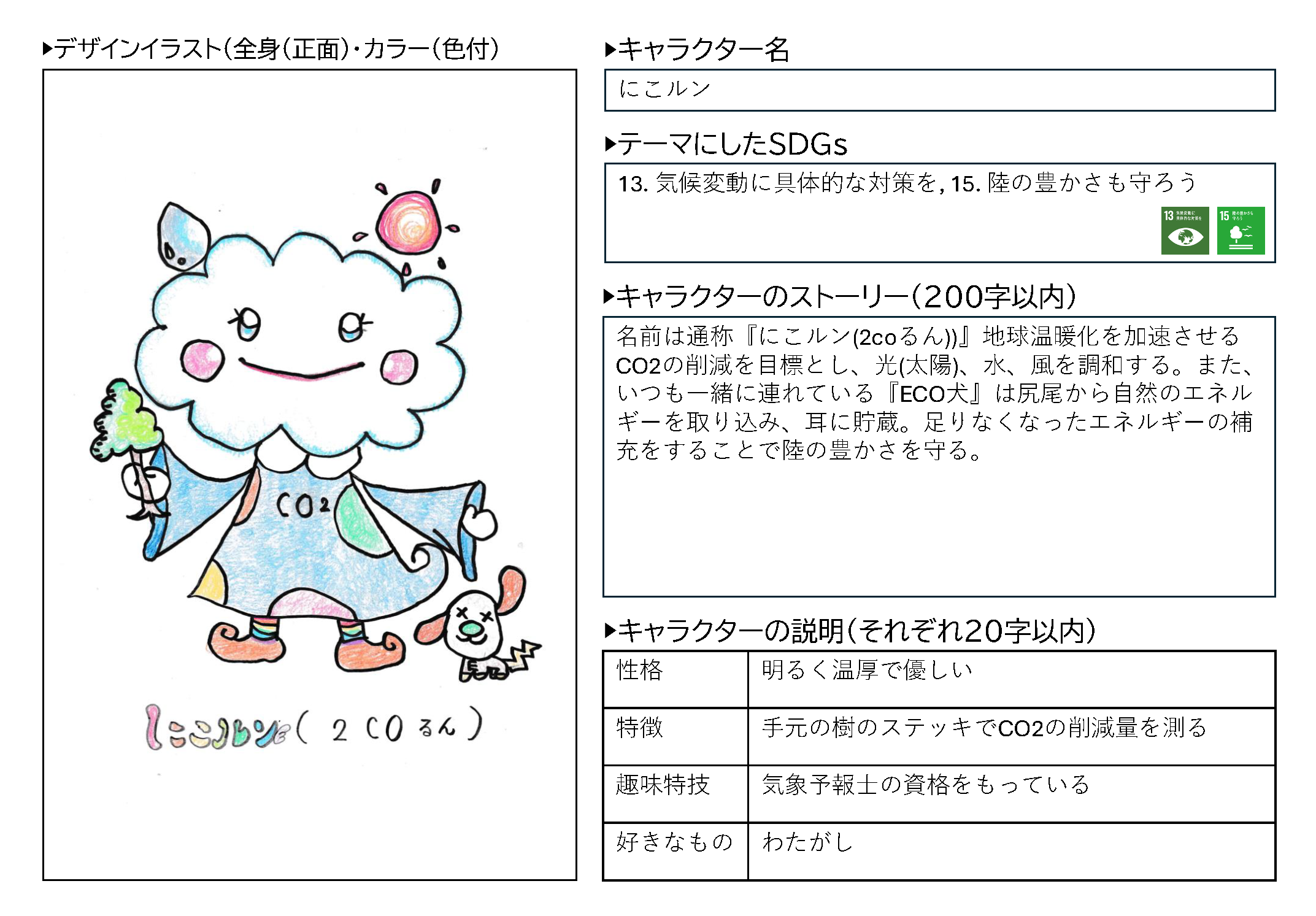 にこるん原画